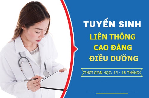 Tuyển sinh liên thông cao đẳng điều dưỡng tại Sài Gòn