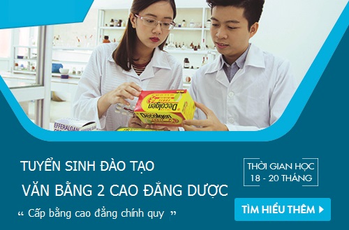 Đào tạo Văn bằng 2 Cao đẳng Dược Sài Gòn cấp bằng chính quy