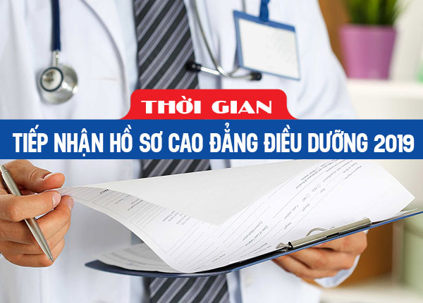 Thông tin thời gian nhận hồ sơ đăng ký học ngành điều dưỡng